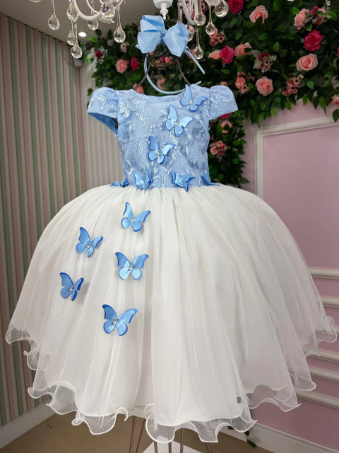 Vestido Festa Jardim (Semi-novo)